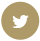 gold round Twitter icon