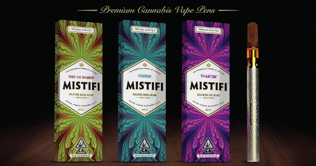 MISTIFI Triple-Strain Blends, A Premium Cannabis Vape Experience